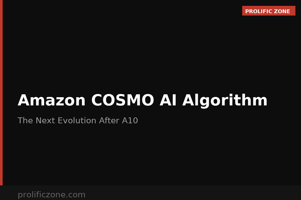 Amazon Search Algorithm COSMO AI Explained: The Next Evolution After A10
