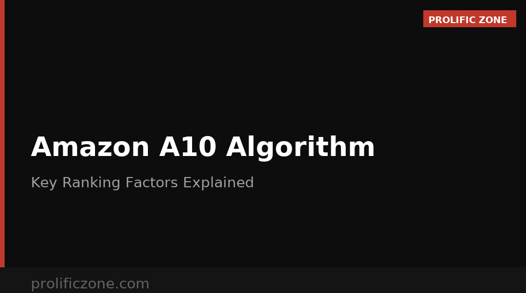 Amazon A10 Algorithm Explained: How to Rank On Amazon